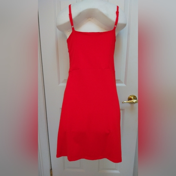 Adorable red and white INC sundress - Picture 2 of 4